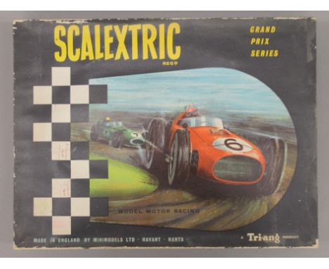 A vintage boxed Scalextric.