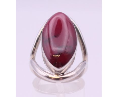 A dress ring. Ring size N/O.