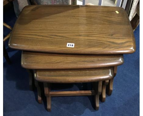 Ercol nest of tables