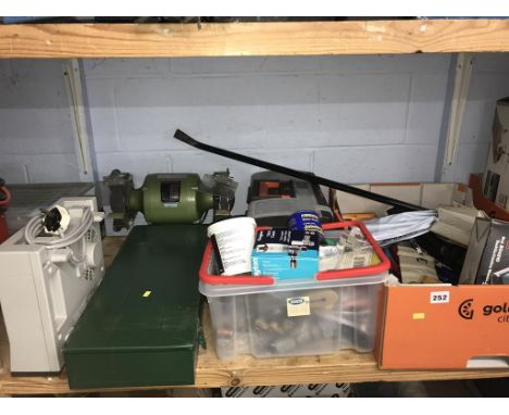 Tools to include Grinder etc.