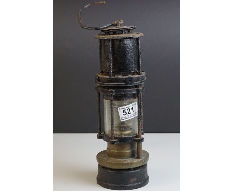 Antique Patterson Miner's Lamp 