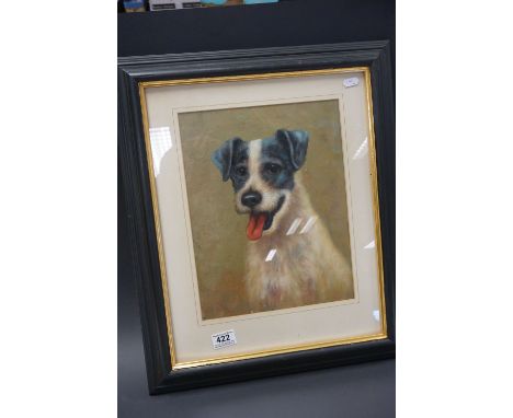 Oil Painting Portrait Study of a Jack Russell Terrier 