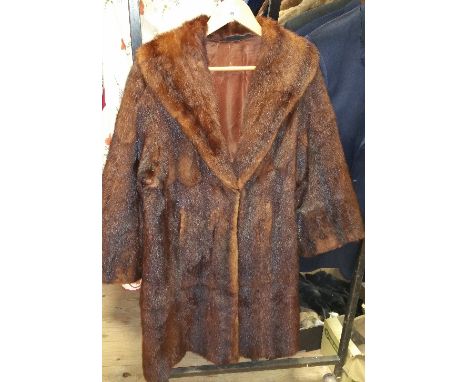 A Vintage Fur Coat.
