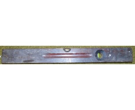 A Vintage Mahogany Spirit Level.