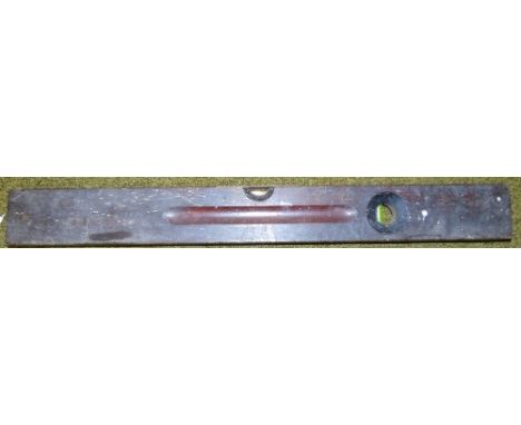 A Vintage Mahogany Spirit Level.