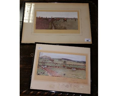 A Good Pair of Hunting Prints.