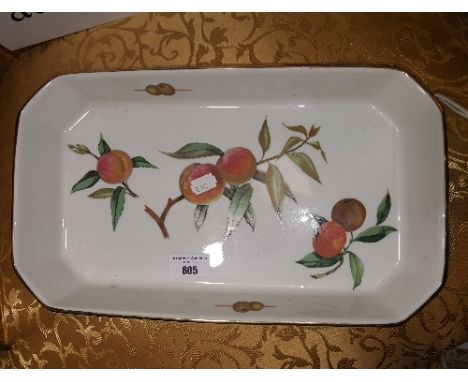 A Royal Worcester Fine Porcelain Serving Dish.
