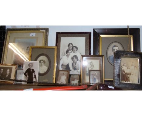 A Selection of Mainly Victorian Portrait Photographs & Postcards.