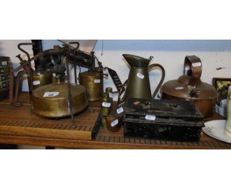 A Good Selection of Vintage Copper & Brass.