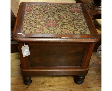 A 19th Century Foot Commode.