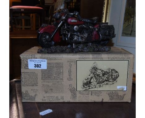 A Boxed Model of a Motorcycle by Shudehill.