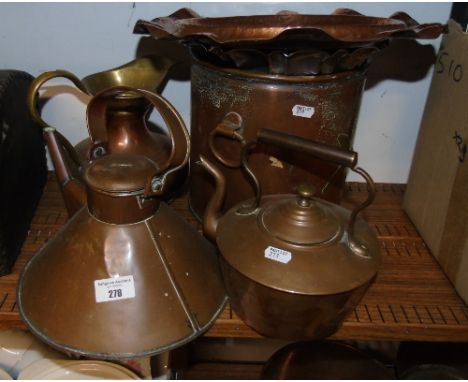 Vintage Copper Kettles & Other Copper.