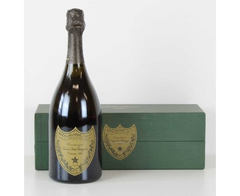 1 bottle Champagne Cuvee Dom Perignon Vintage 1985 1 bottle Champagne Cuvee Dom Perignon Vintage 1985 (less than 1cm inverted