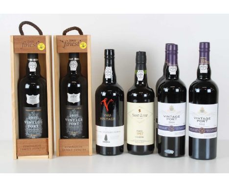 7 bottles Mixed Lot Vintage Port 7 bottles Mixed Lot Vintage Port comprising: 2 bottles Symington Family Vintage Port 2000, 2