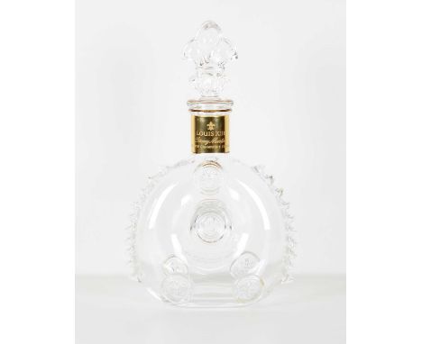 1 Empty Remy Martin Louis XIII Cognac 1 Empty Remy Martin Louis XIII Cognac - Baccarat Crystal Decanter/Bottle with Stopper (