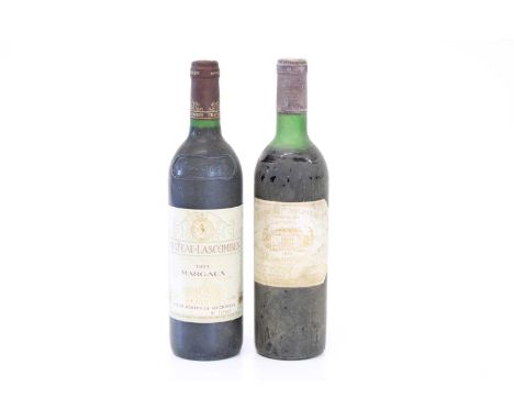 2 bottles of Fine mature Classified Growth Margaux 2 bottles Mixed Lot Fine mature Classified Growth Margaux to include Chate