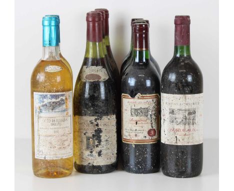 11 bottles Mixed Lot to include Anniversary Vintage 1984 Beaune Premier Cru 11 bottles Mixed Lot to include Anniversary Vinta