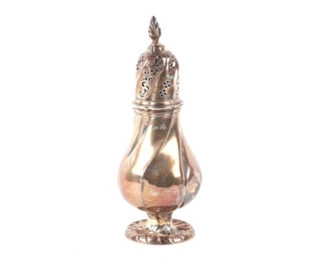 A Victorian silver sugar sifter, Birmingham 1885, 209g.