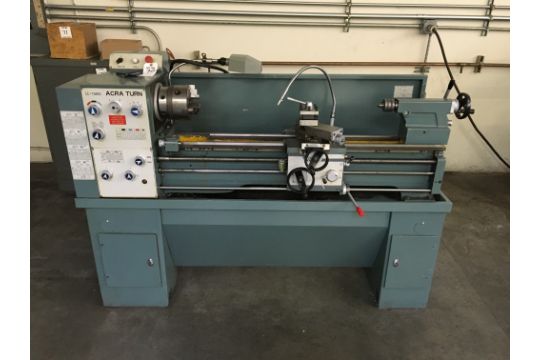 2002 acra turn lathe- 13'' swing capacity, 40'' difference between ...