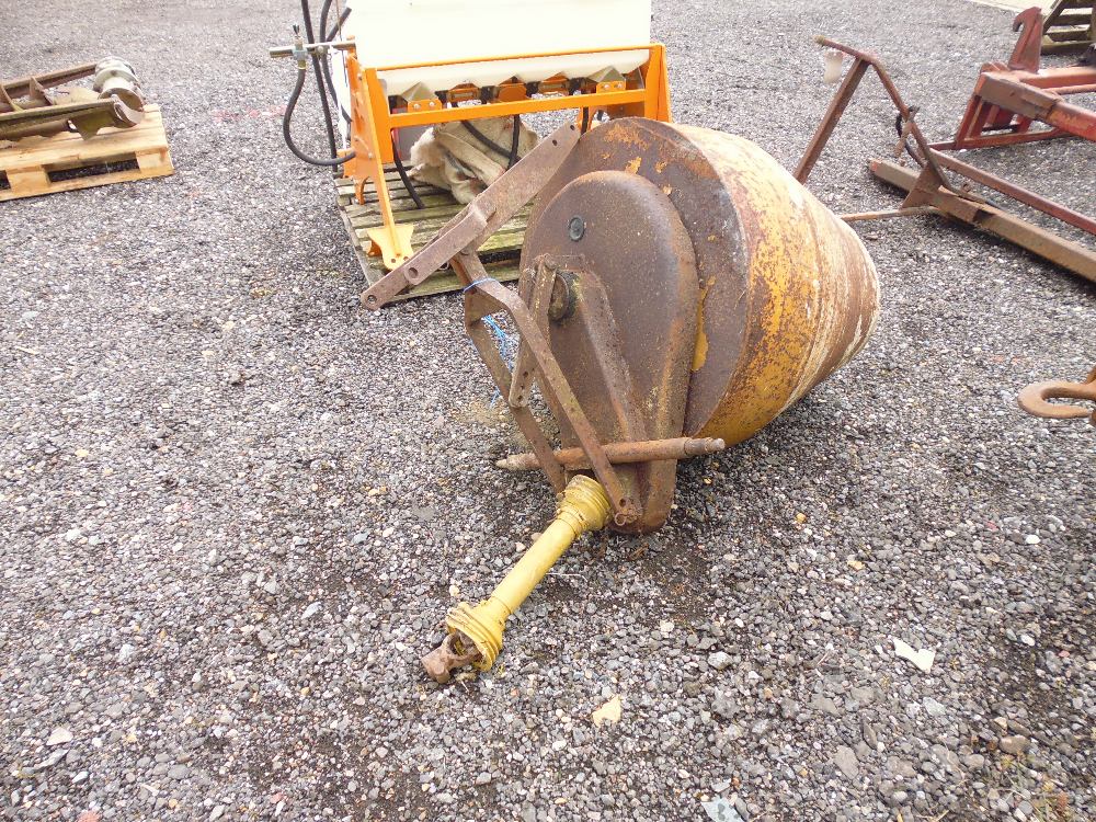 PTO driven tractor mounted cement mixer