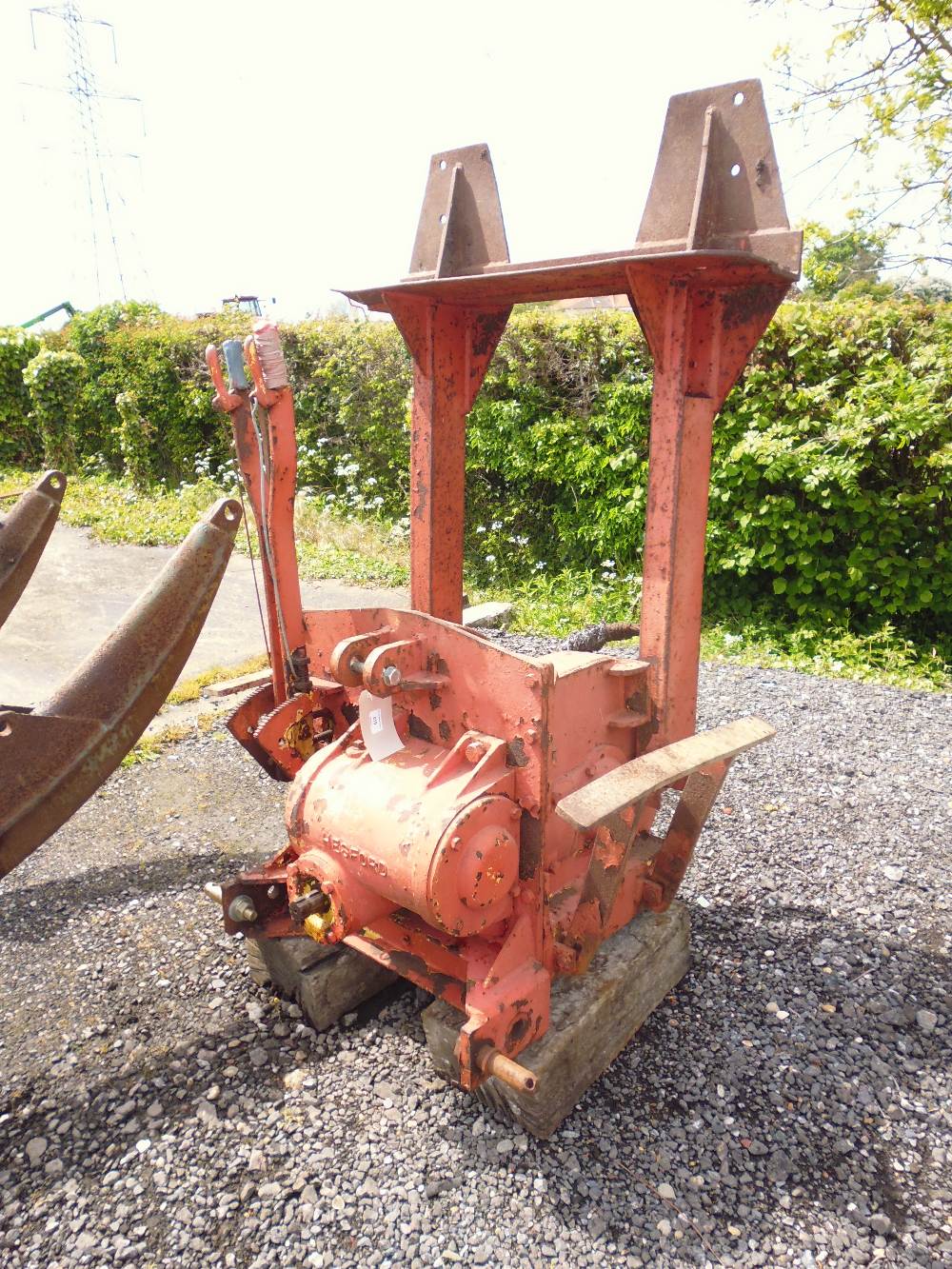 Hesford tractor mounted winch