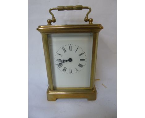 Vintage brass cased carriage clock