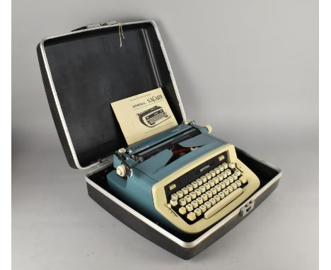 A Cased Vintage Imperial Safari Portable Manual Typewriter