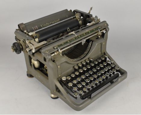 A Vintage Underwood Manual Typewriter