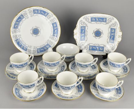 A Collection of Coalport Revelry Teawares to Comprise Cups, Saucers, Side Plates, Cake Plates etc