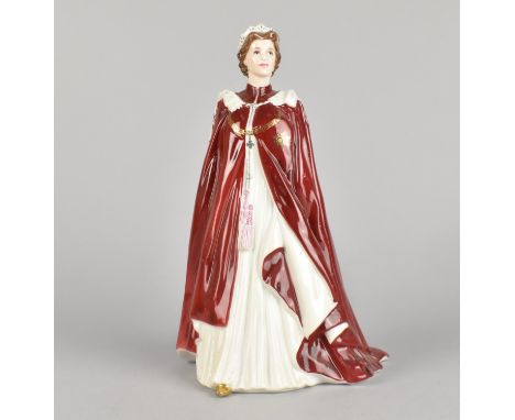 A Royal Worcester Figure, Queen Elizabeth II