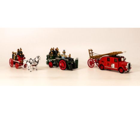 Boxed Matchbox Models of Yesteryear Vehicles to include 1880 Merryweather Fire Engine, Busch Self-Propelled Fire Engine &amp;