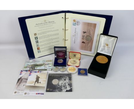 A limited edition Westminster Portraits Of Her Majesty First Day Coin And Banknote Cover Collection, numbered 111 of 500, a B