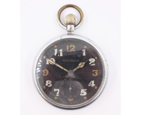 Jaeger-Le Coultre WW11 military pocket watch arrow mark GSTP 241447   Condition Report  ticking away Click here for further i