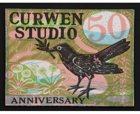 *Mark Hearld (b.1974) Curwen Studio 50th Anniversary lithograph printed in colours, printers proof from Curwen Press, signed 