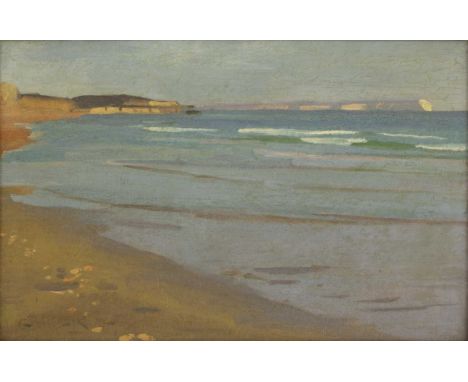 William Gunning King (1859-1940) 'Longuemare' signed 'Gunning King' l.l., inscribed as titled verso, oil on canvas 30.5 x 45.