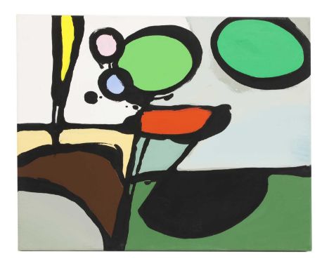 *Peter Denmark (1950-2014) Abstract signed and dated 2010 verso, acrylic on canvas 41 x 51cm, unframed *Artist's Resale Right