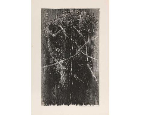 *Michael Rothenstein (1908-1993) Abstract lithograph, signed in pencil l.r. sheet 54.5 x 37.5cm, unframed *Artist's Resale Ri
