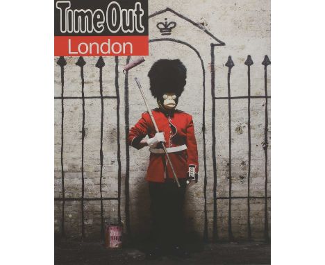 *Banksy (b.1974) 'Time Out, London' offset lithograph image 66 x 49cm *Artist's Resale Right may apply to this lot.Condition 