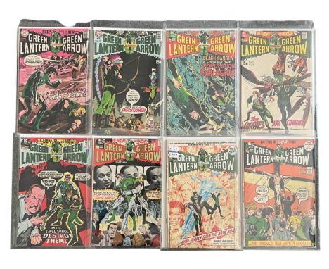 DC Comics Green Lantern Green Arrow 1970-1972 Nos 77, 79, 81, 82, 83, 86, Neal Adams Anti Drug Award Winning Comic, 89 Neal A