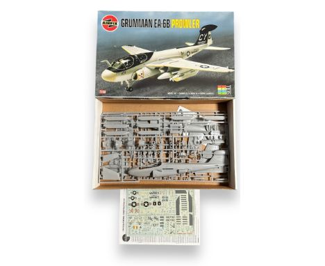 Airfix 1/48th scale Grumman EA-6B Prowler No. 08176, unmade and unpainted plastic model kit, generally excellent in good plus