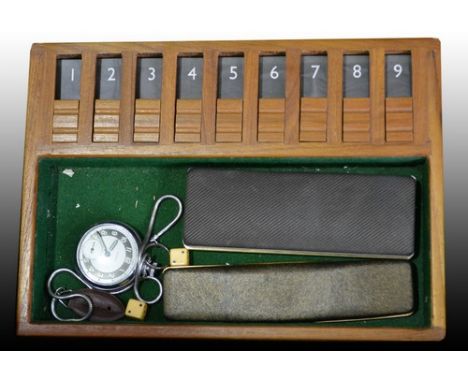 Resin chess set, Victorian box, simulated onyx mantel clock and other items.