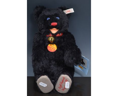 Steiff teddy bear, "Blackey".