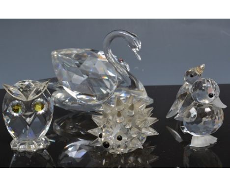 Collection of Swarovski crystal models, each item boxes, (11).