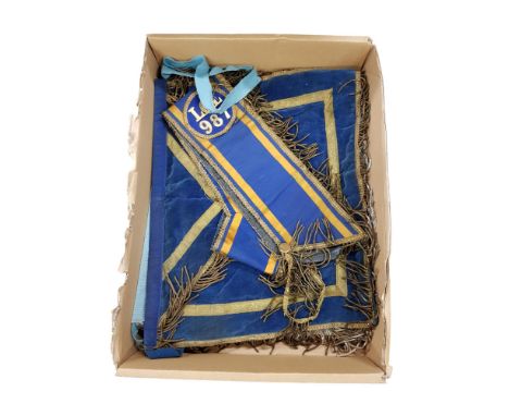 OLD LOYALIST SASH &amp; TWO APRONS