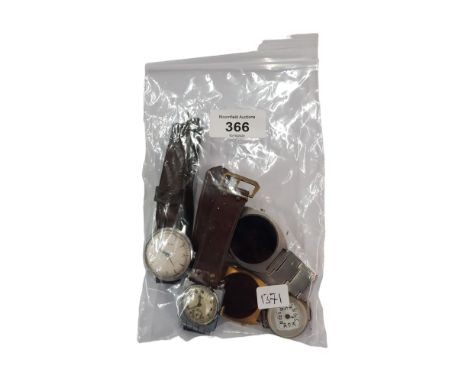 BAG OF VINTAGE WATCHES 