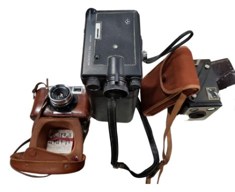 4 VINTAGE CAMERAS 