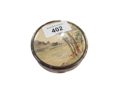 LYNDA MOFFETT - WATERCOLOUR - TRINKET BOX 