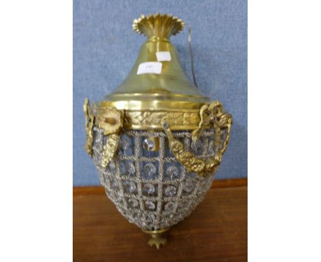 A small Italian style chandelier
