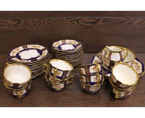 HAMMERSLEY GILT PORCELAIN TEA SET