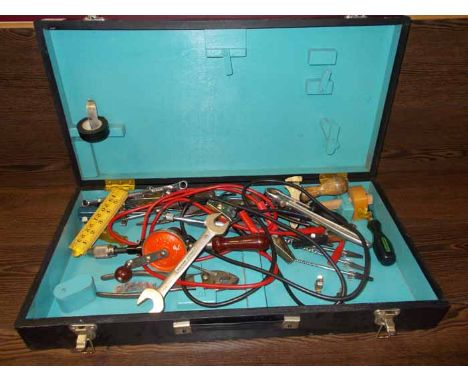 VINTAGE TOOL BOX WITH TOOLS